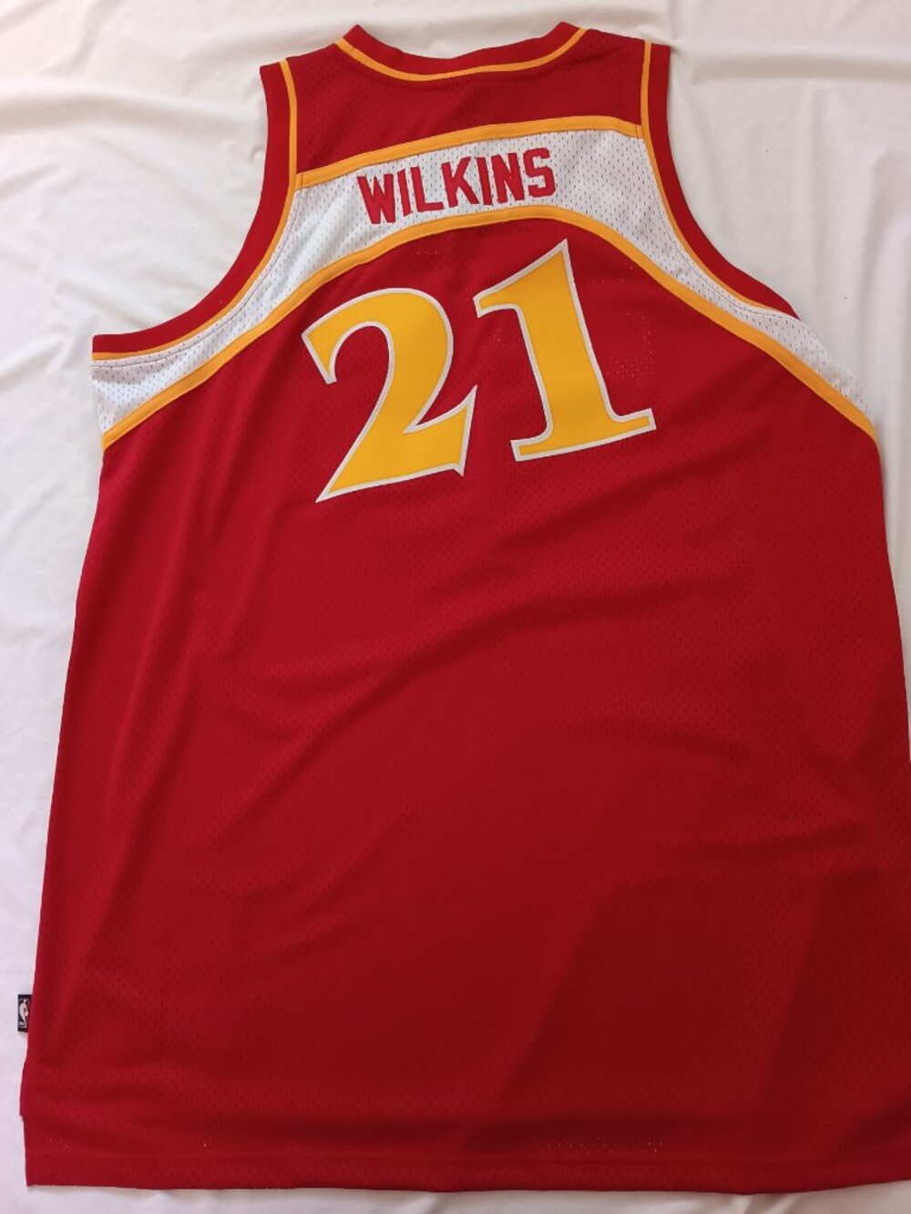 Dominique Wilkins #21 Atlanta Hawks Reebok Hardwood Classic NBA Jersey 3XL + 2L